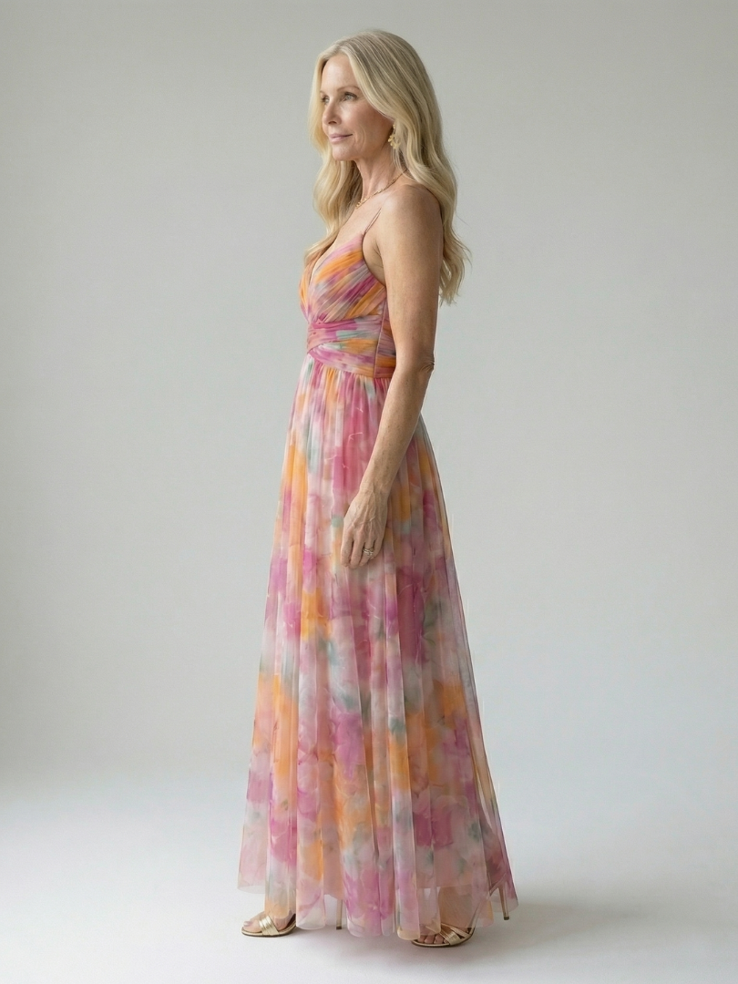 Charlotte | Zachte Wrap Maxi Jurk