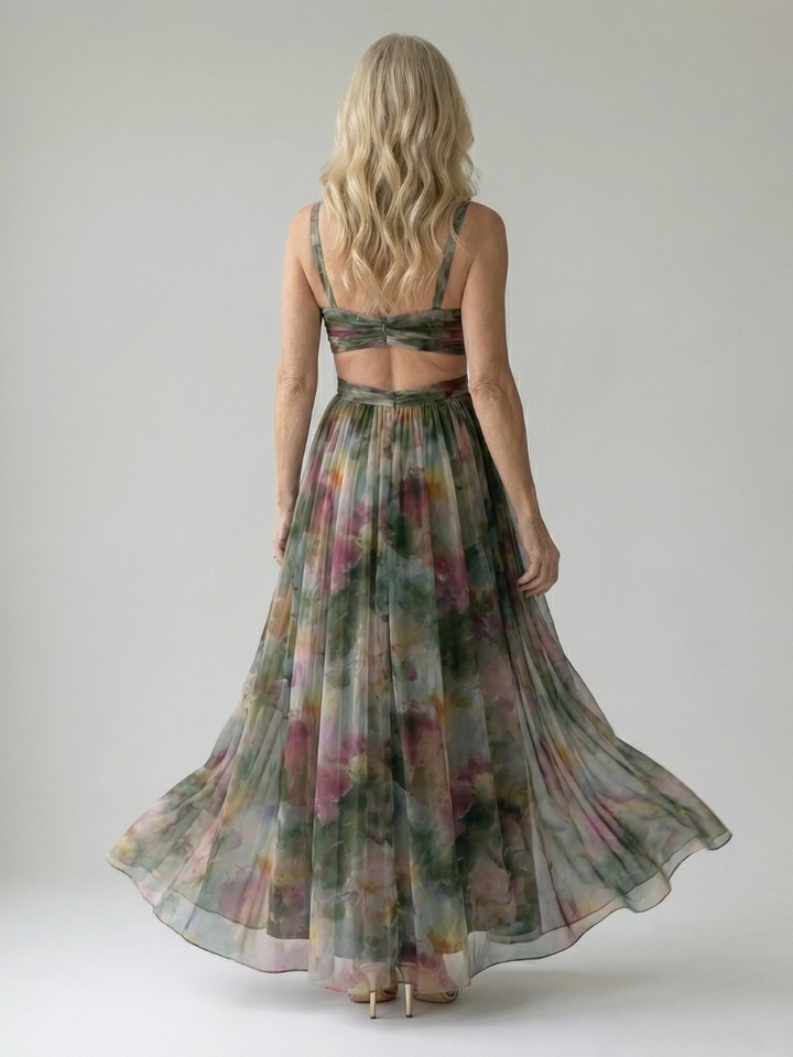 Charlotte | Zachte Wrap Maxi Jurk