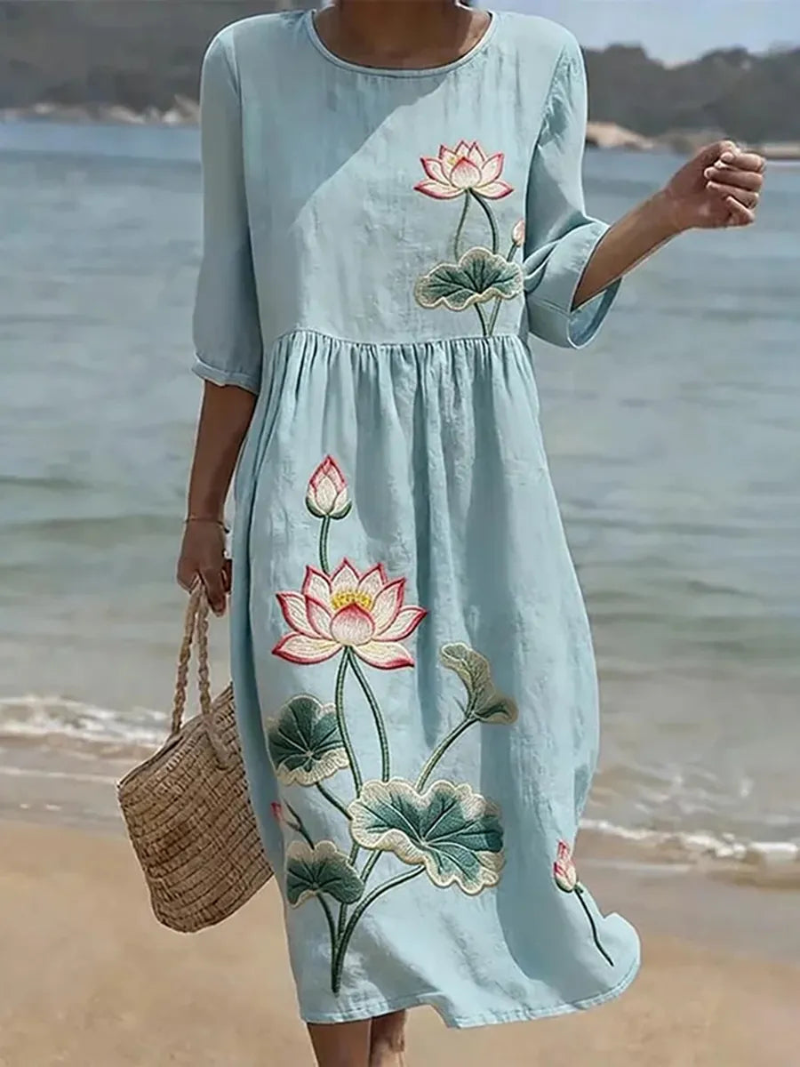 Vanessa™ | Elegante Bloemenjurk