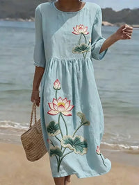 Vanessa™ | Elegante Bloemenjurk