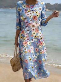Brooke™ | Elegante Bloemenjurk