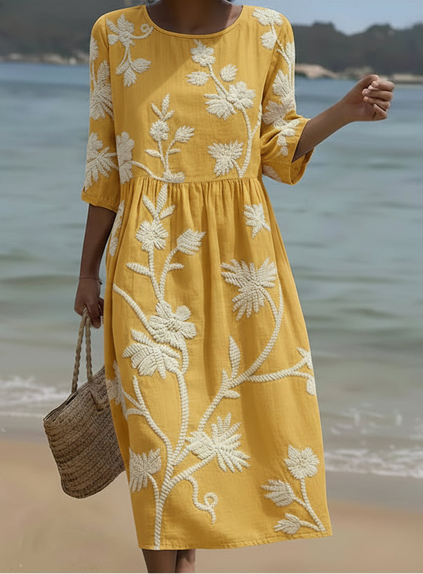 Lauren™ | Elegante Bloemenjurk
