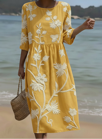 Lauren™ | Elegante Bloemenjurk