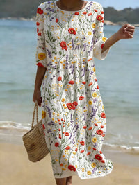 Nicole™ | Elegante Bloemenjurk