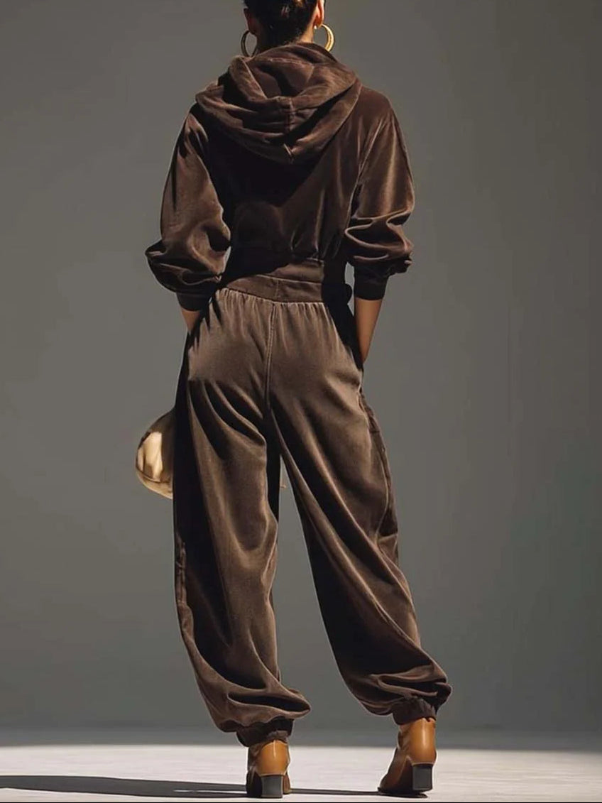 Solenne – loose velours set