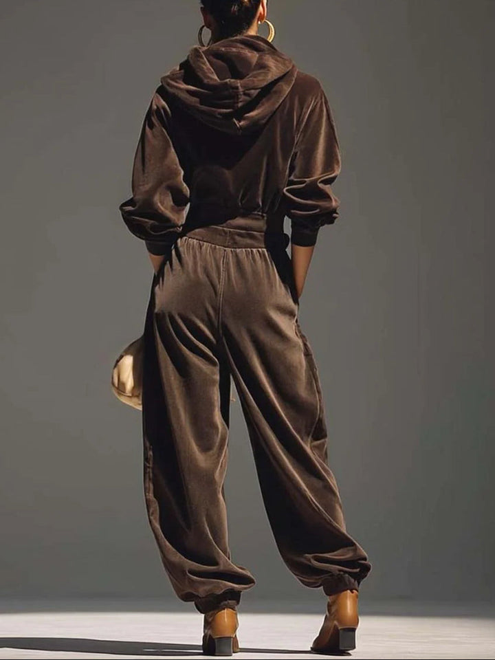 Solenne – loose velours set