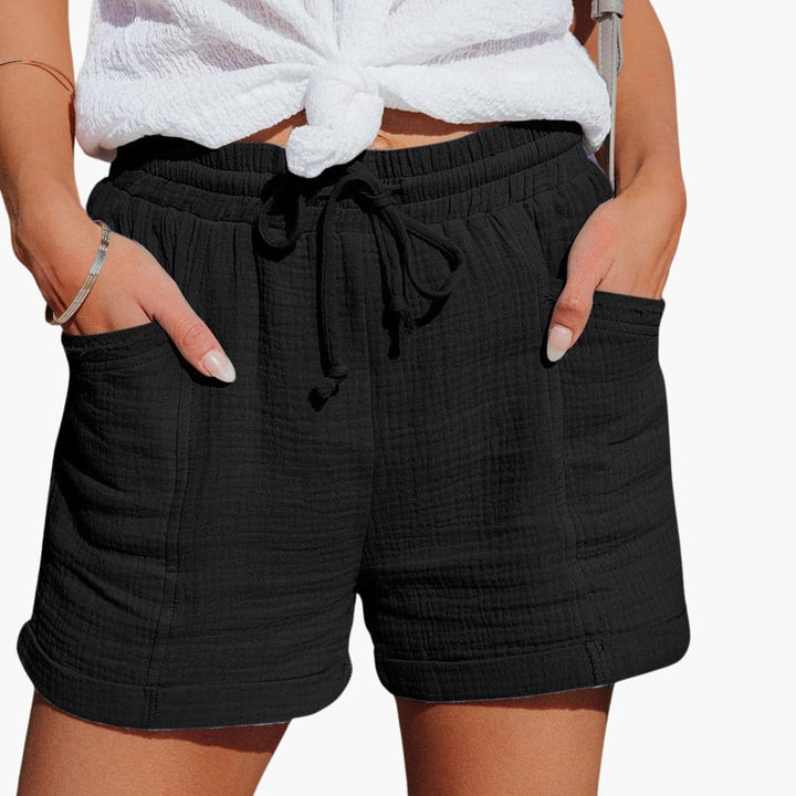 Emma | Casual Korte Broeken met Elegante Touwtjes