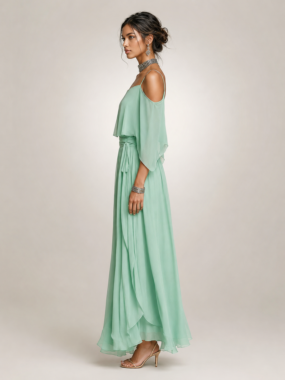 Felicitas | Elegante Chiffon-Set