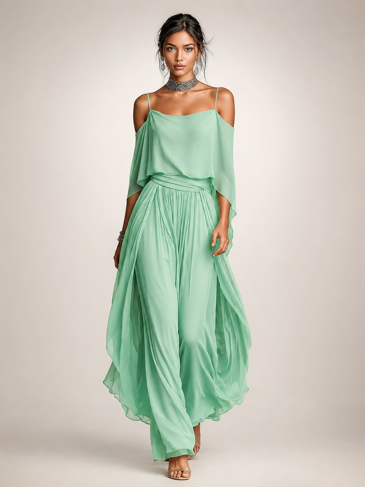 Felicitas | Elegante Chiffon-Set