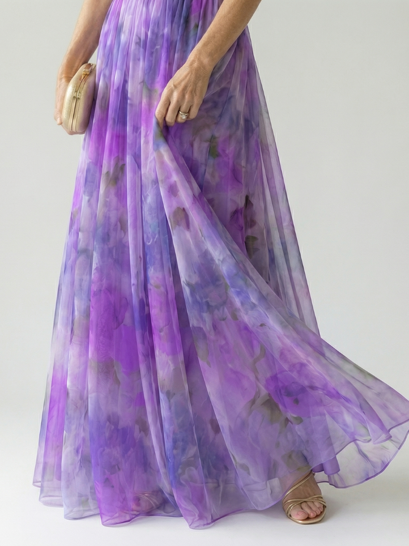 Charlotte | Zachte Wrap Maxi Jurk
