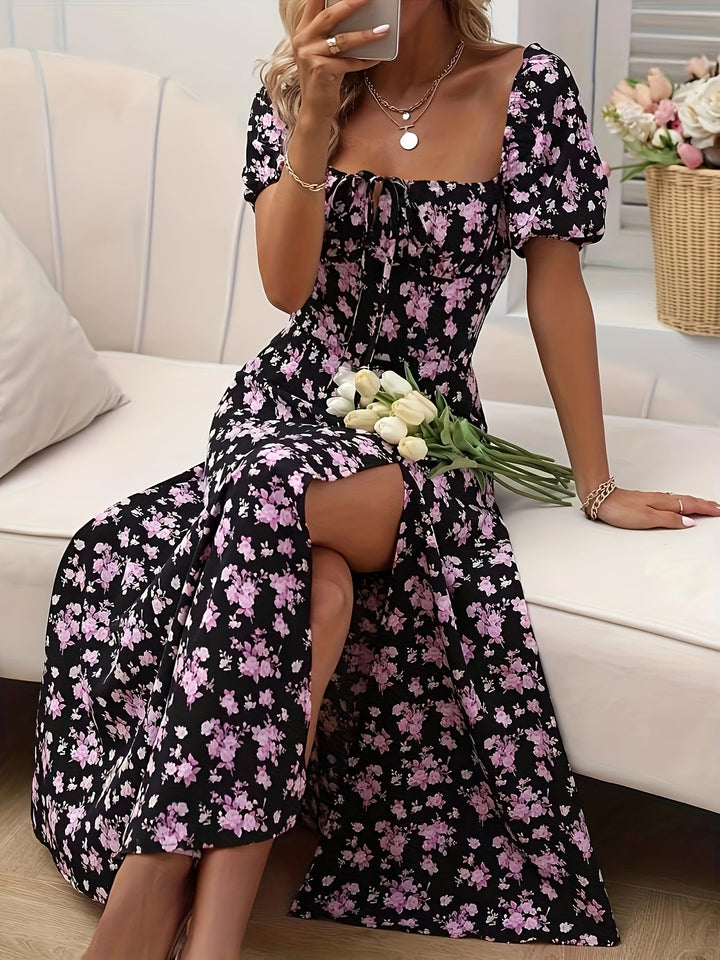 La Scintilla | Elegante Bloemenjurk Chloé