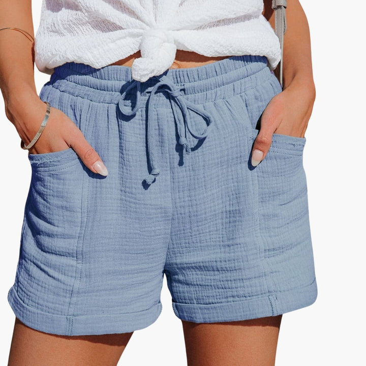 Emma | Casual Korte Broeken met Elegante Touwtjes