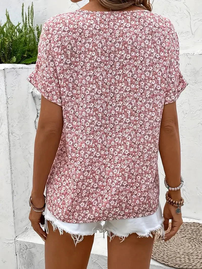 Wolena | Bloemenblouse Notch