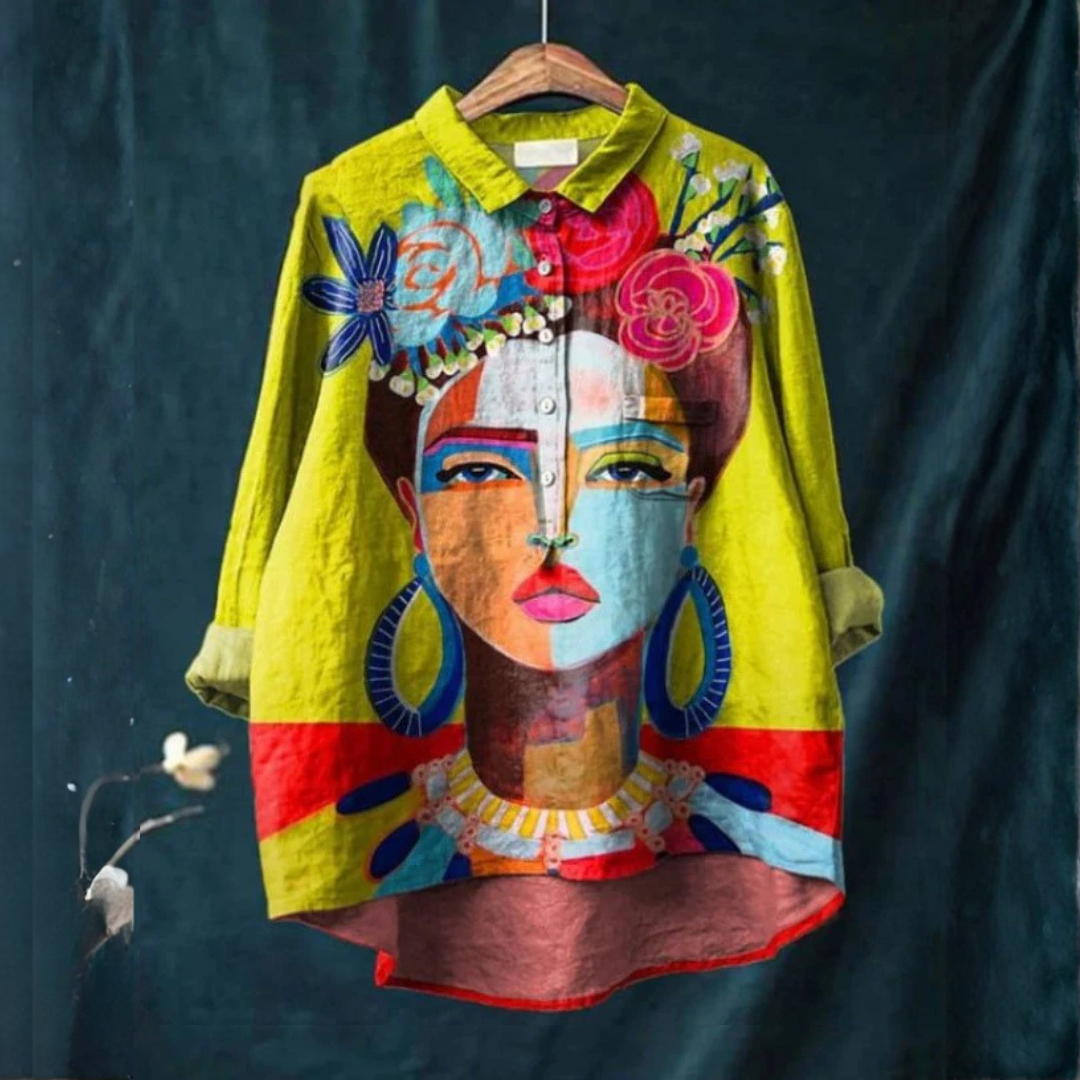 Amelia | Artistieke T-Shirt