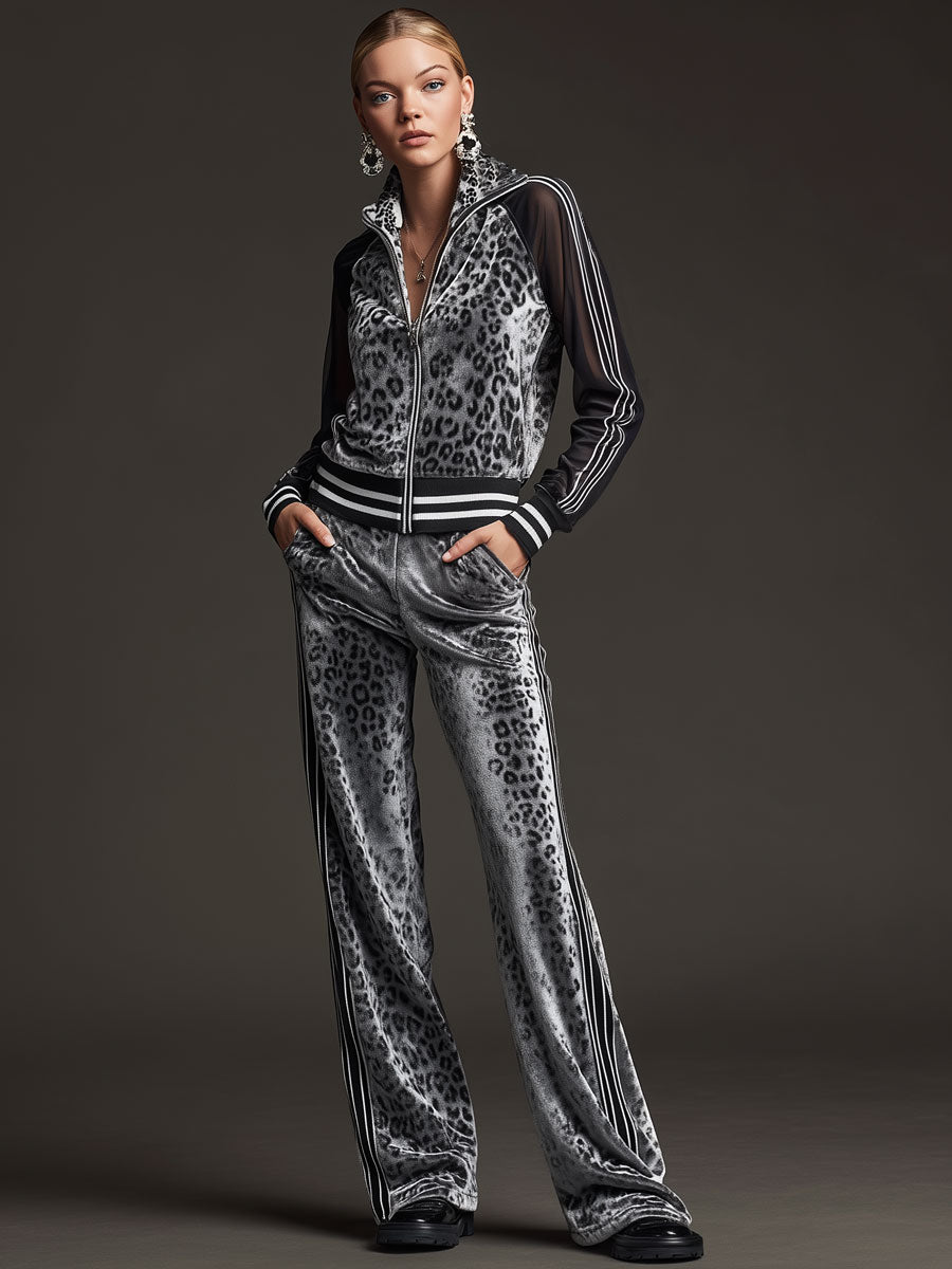 Teresa – sportieve set van velours