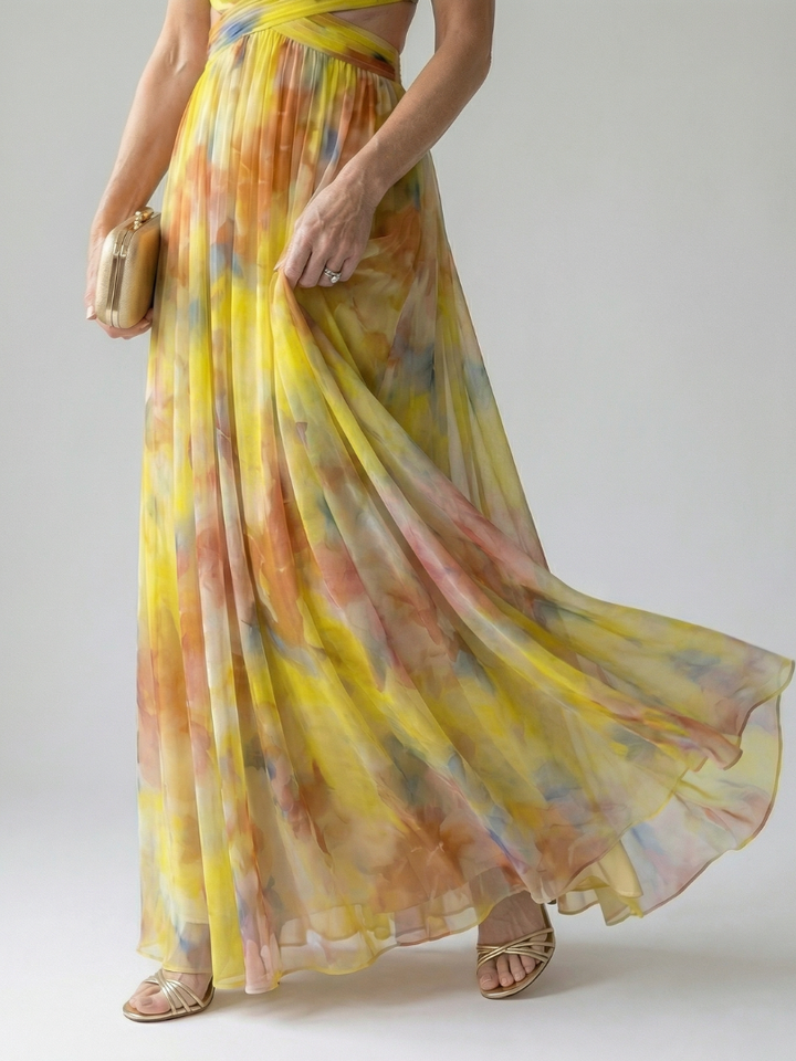 Charlotte | Zachte Wrap Maxi Jurk