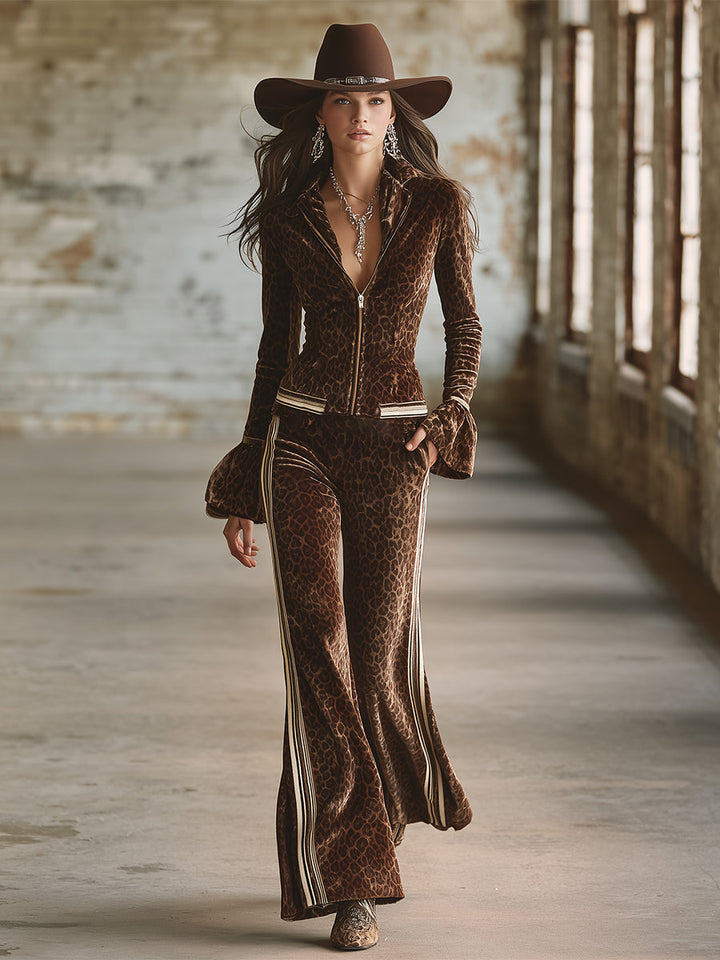 Izabela – complete sportoutfit in velours