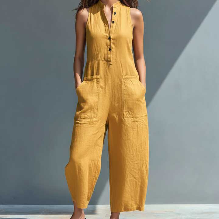 Lucía | Elegante Jumpsuit Zonder Mouwen