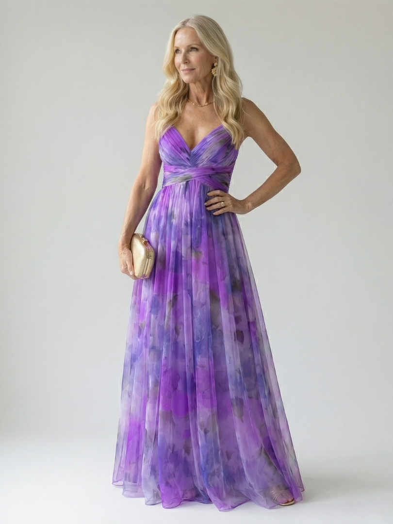 Charlotte | Zachte Wrap Maxi Jurk