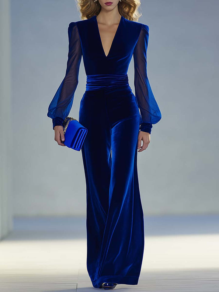 Bożydara – elegante velvet jumpsuit