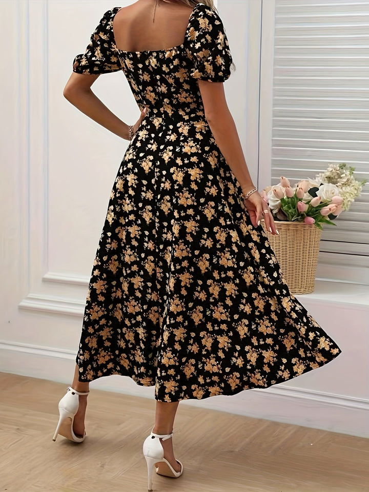 La Scintilla | Elegante Bloemenjurk Chloé