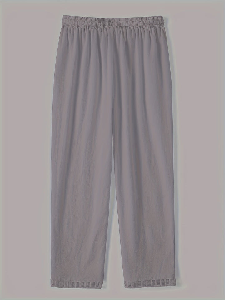 Wren – Cropped Relax Broek met Contrasterende Details