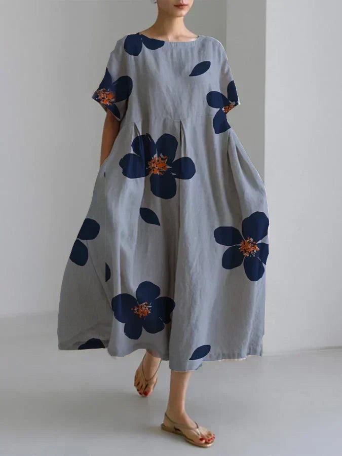 RAFFAELLA | Lange Bloemenjurk