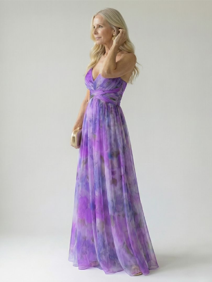 Charlotte | Zachte Wrap Maxi Jurk