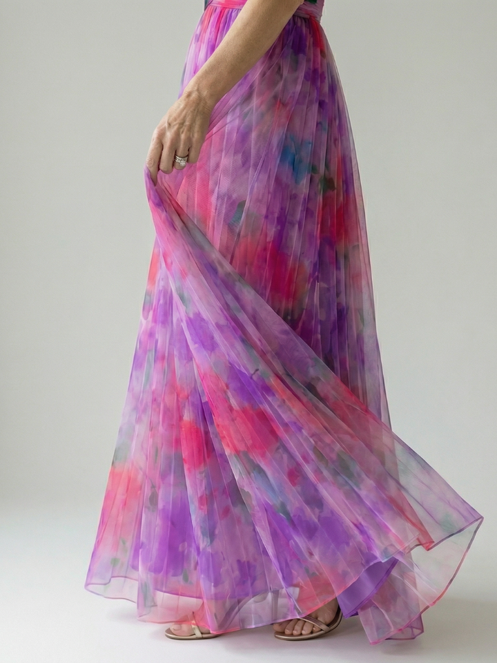 Charlotte | Zachte Wrap Maxi Jurk