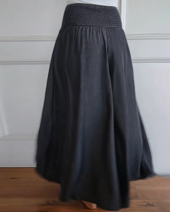 Jasper | Hoge Taille Smock Broek