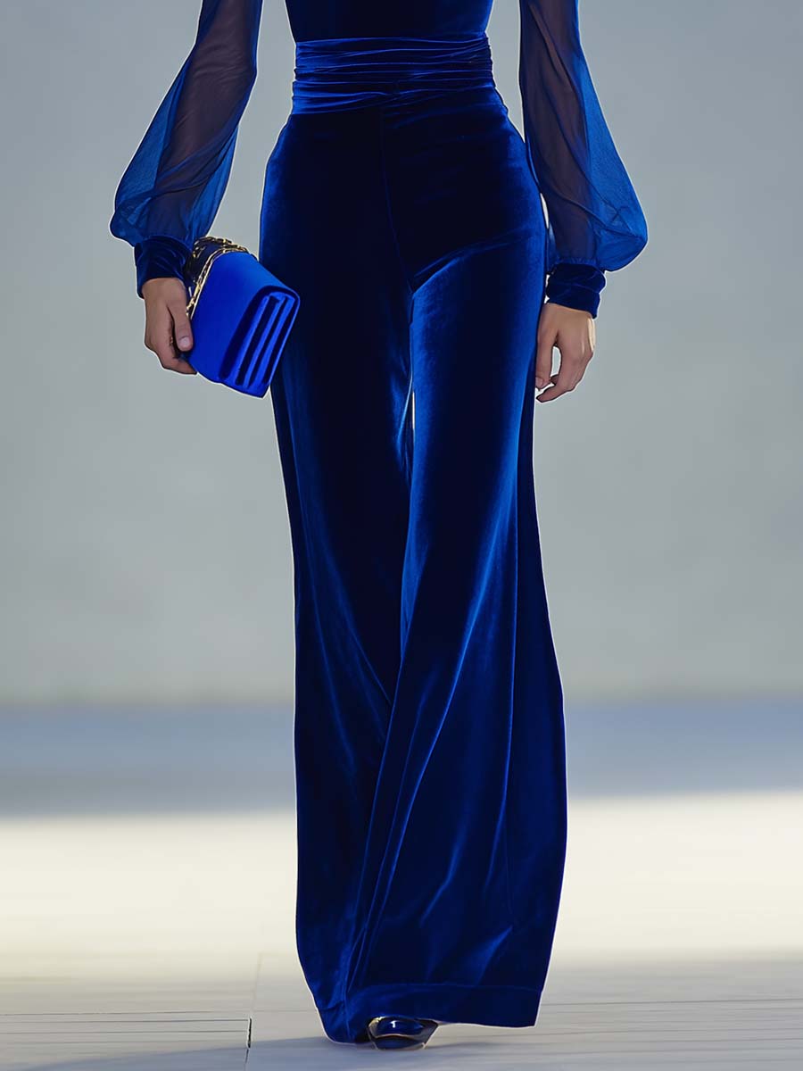 Bożydara – elegante velvet jumpsuit