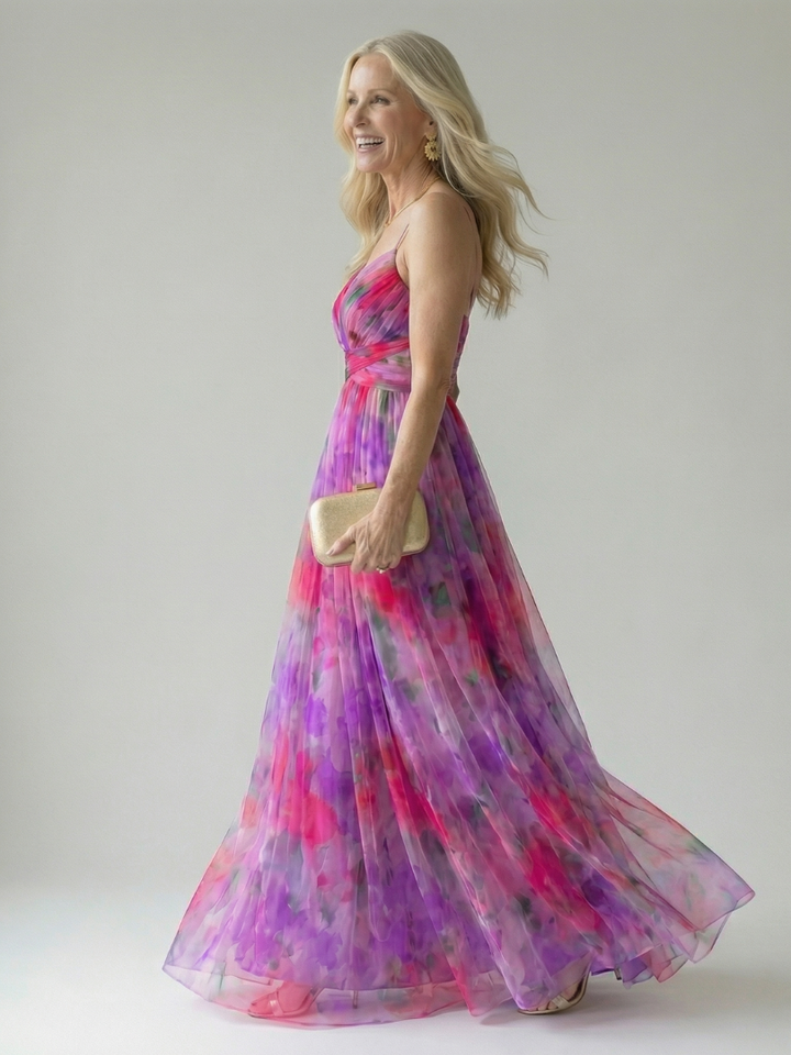 Charlotte | Zachte Wrap Maxi Jurk