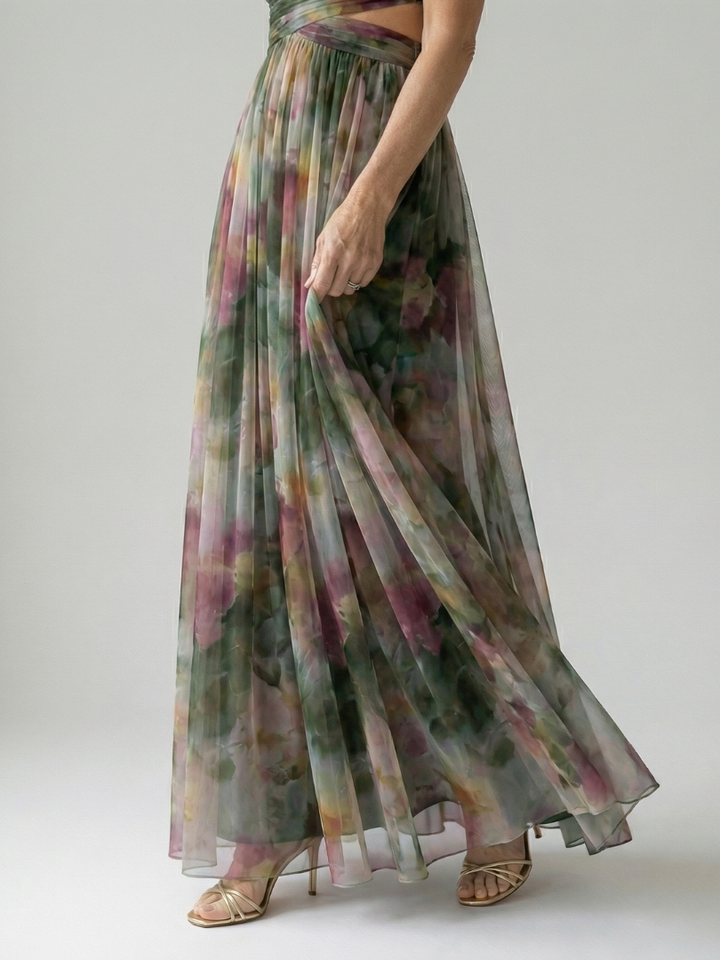 Charlotte | Zachte Wrap Maxi Jurk