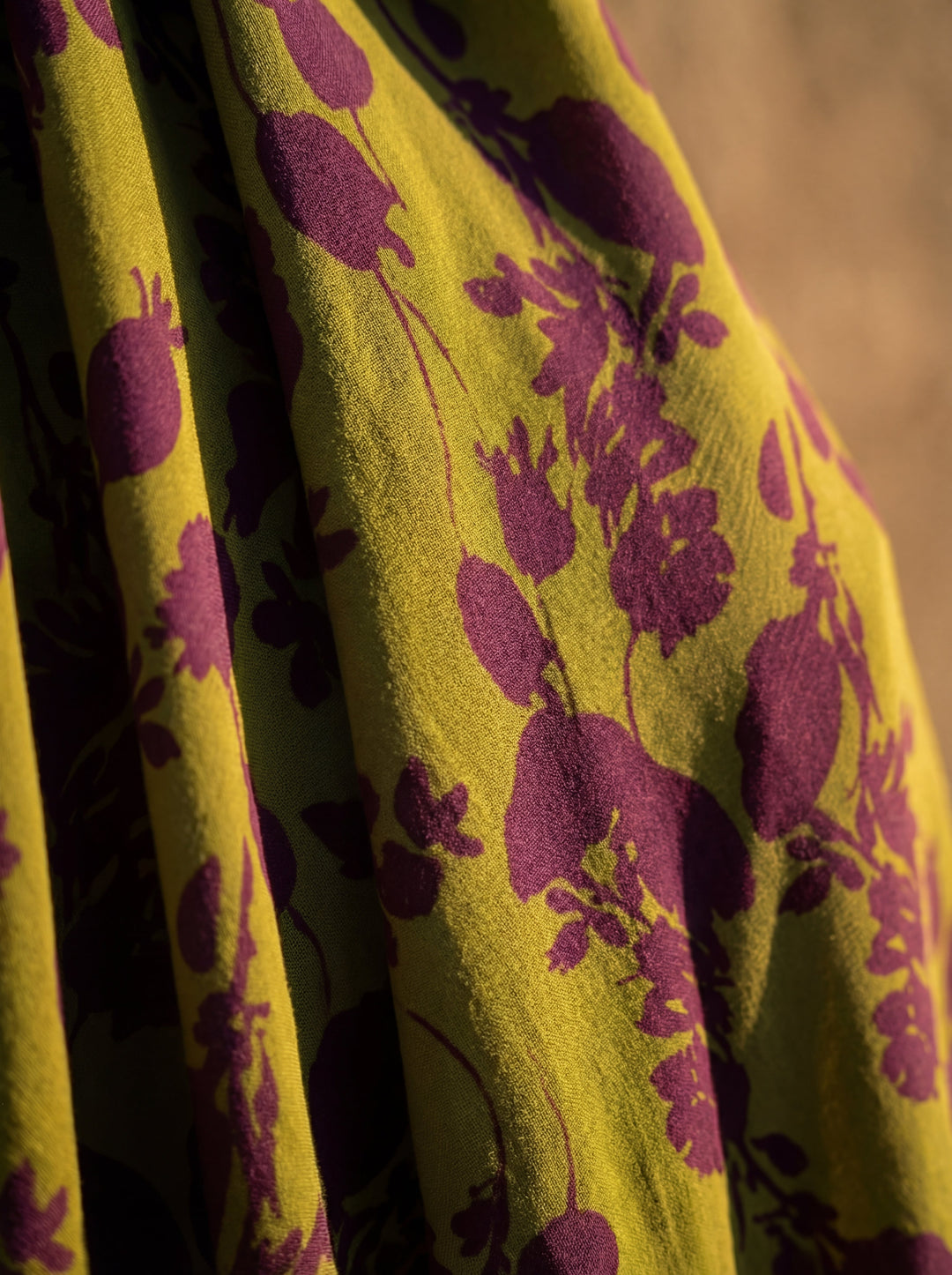 Floral Maxi Jurk met Vloeiende Drapering