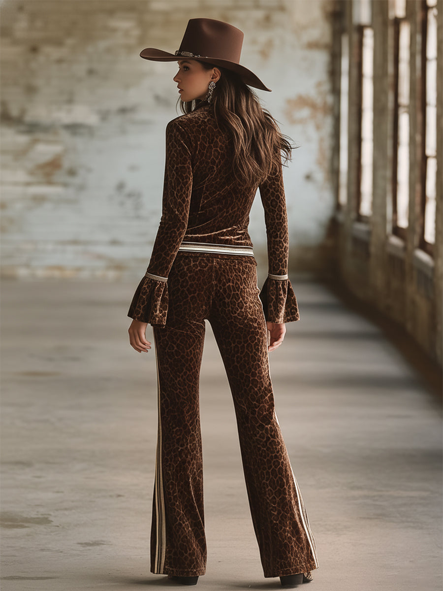 Izabela – complete sportoutfit in velours