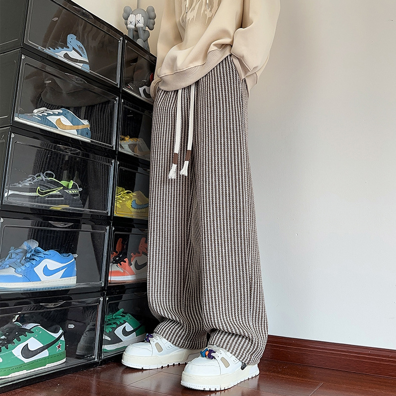 XAVIERA – MODERNE RUITEN SWEATPANTS