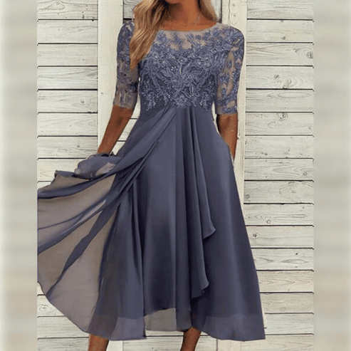 La Scintilla| Jurk Elegantie Kant Léa