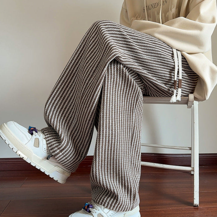 XAVIERA – MODERNE RUITEN SWEATPANTS