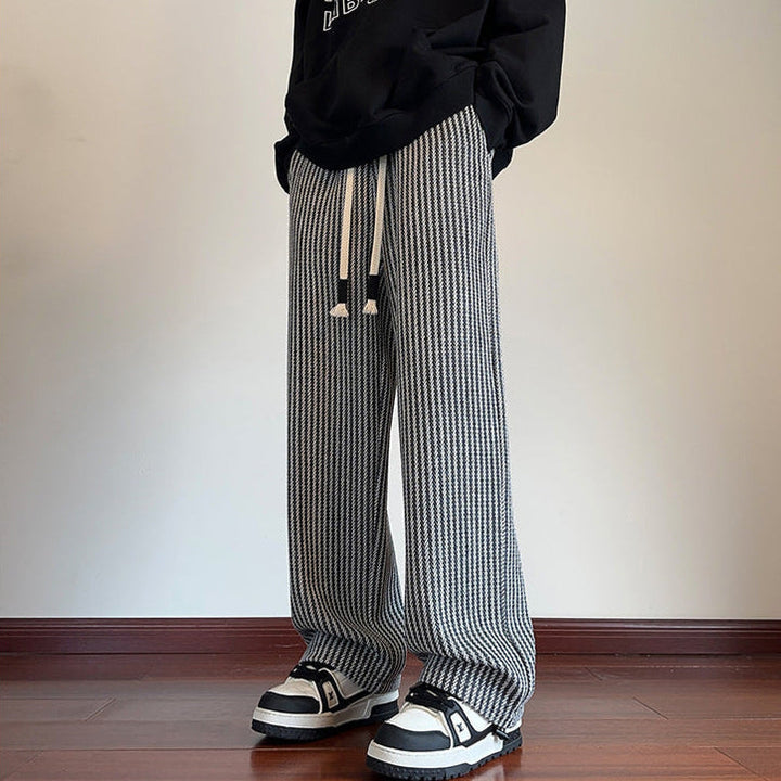 XAVIERA – MODERNE RUITEN SWEATPANTS