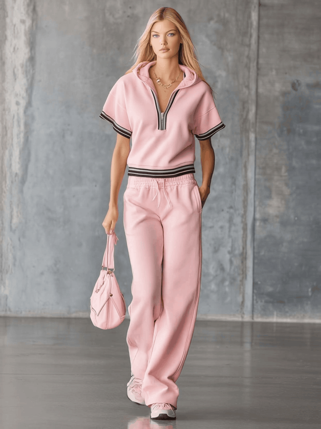 Kamila – sportieve set met capuchon