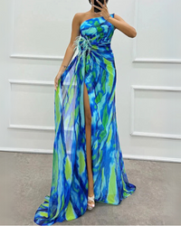 Mia™ | Vibrant Draped Jurk