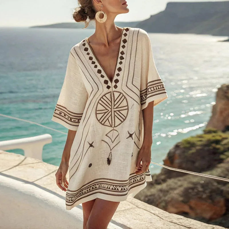 Danique - Elegante Strandjurk voor een Zomerse Stijl