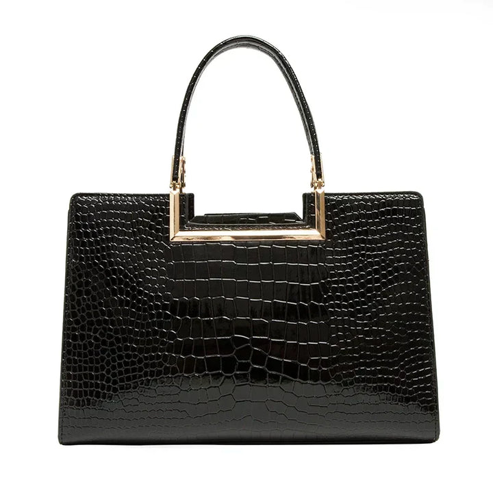 Set di Borsa e Portafoglio in Pelle