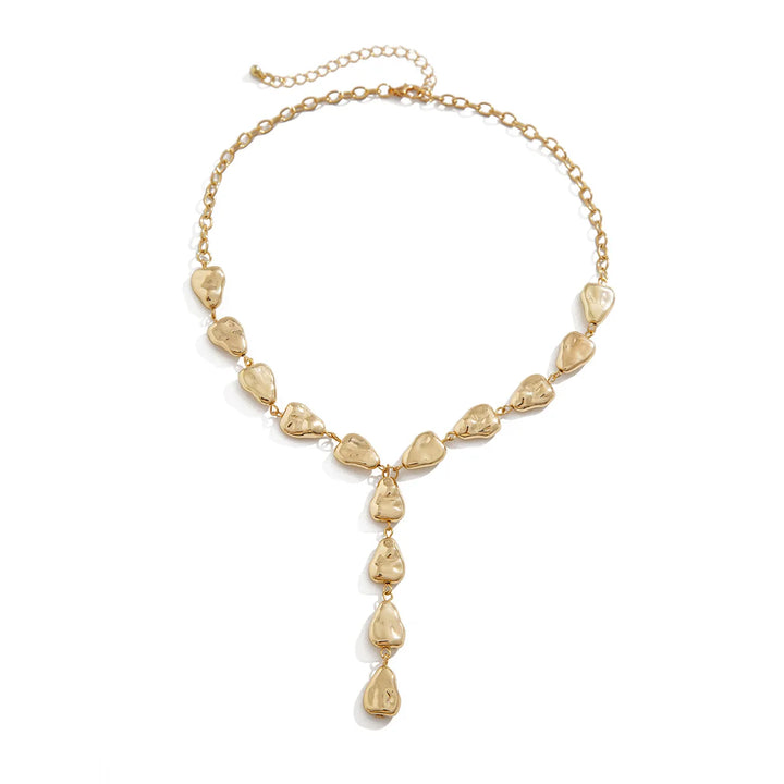 Lariat Ketting Geïnspireerd op Moderne Steen