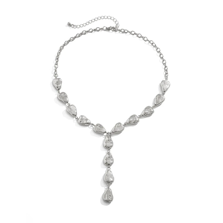 Lariat Ketting Geïnspireerd op Moderne Steen
