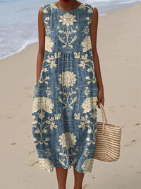 Belle™ Boho Midi Jurk