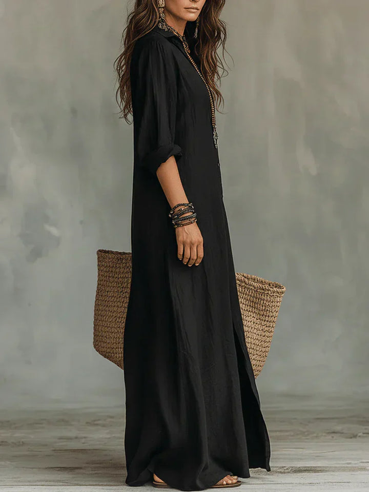 WILLOW | Moeiteloos Maxi-jurk met flatterende silhouet Veelzijdig voor dagelijks gebruik