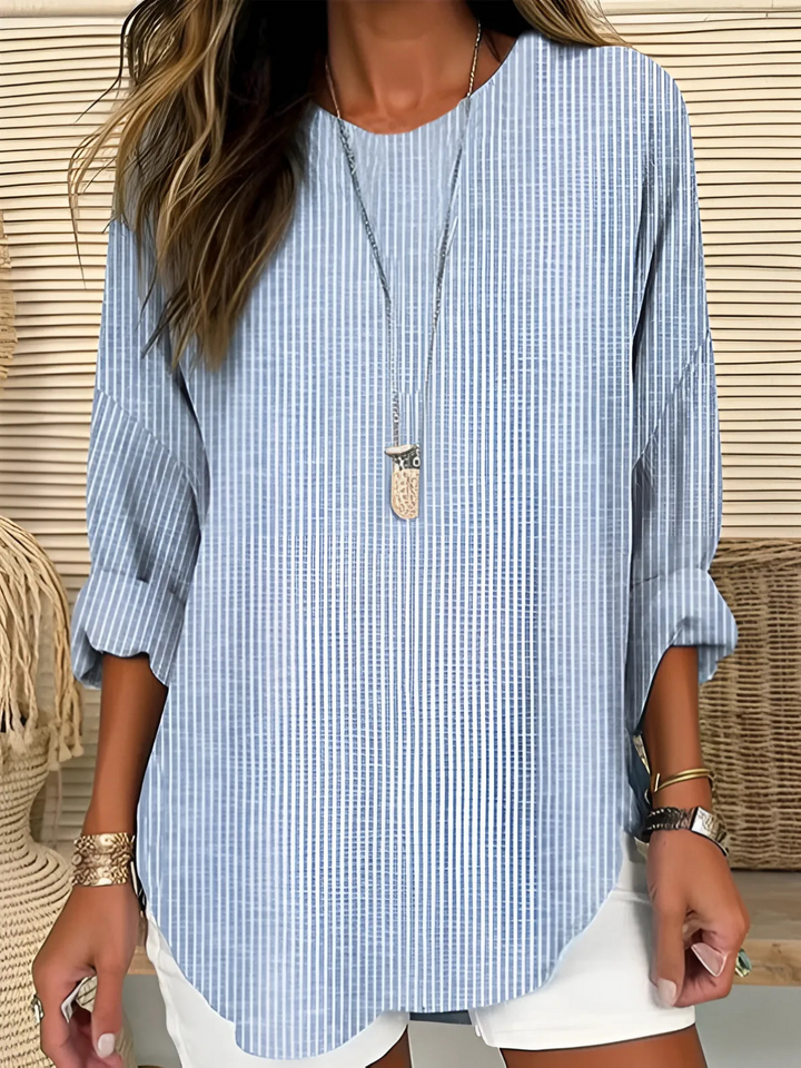 Rhea | Mode gestreepte blouse