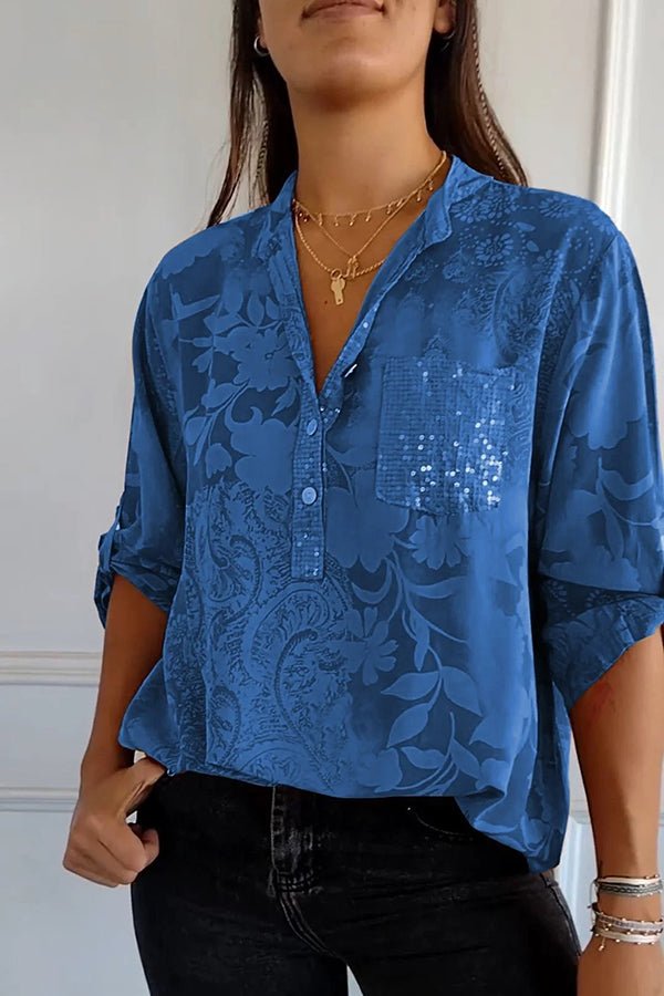 Pauline | Elegante Pailletten Top