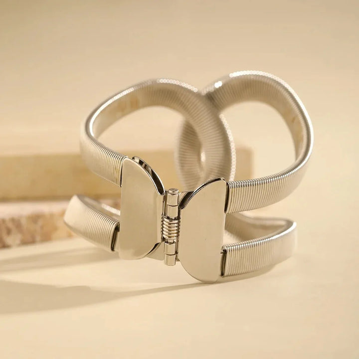Chunky Spiraal Cuff Bracelet